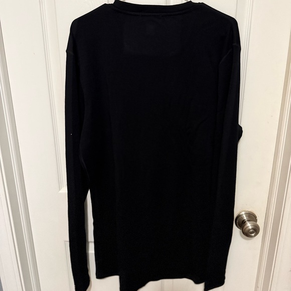 Meriwool Mens Shirt Base Layer Sz XXL 100% Merino Wool Black 250G NEW - Picture 6 of 6